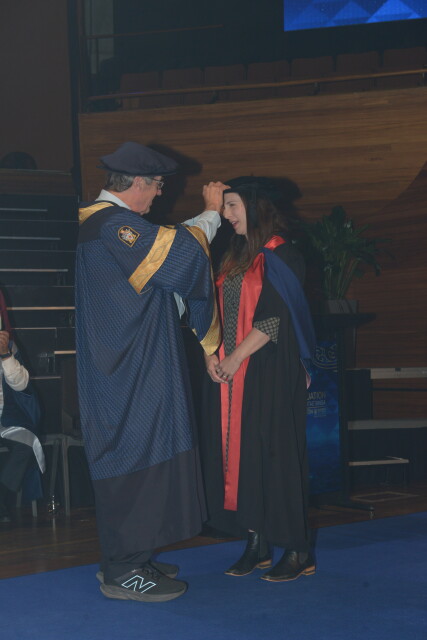 Massey University Graduation Wednesday 15th PM Ceremony Stage Verticals
