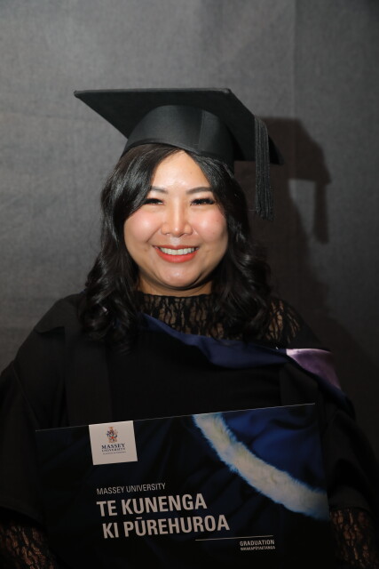Massey University Graduation Wednesday 15th PM Off Stage Portraits 