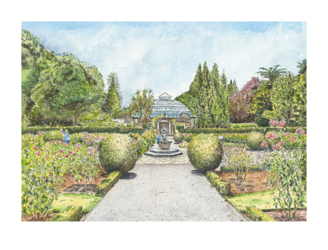 Botanical Gardens, Rose Garden