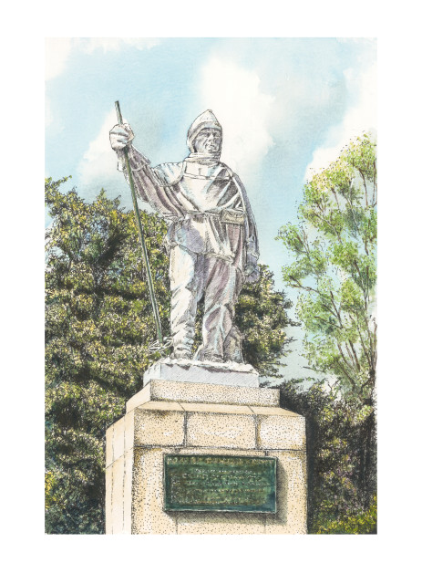 Robert Falcon Scott Statue