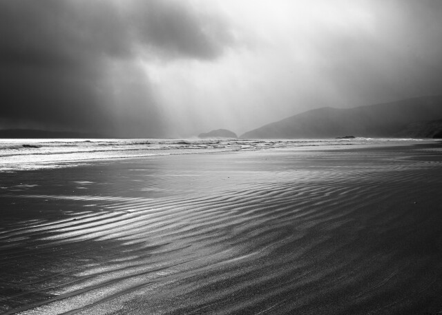 Mason Bay (black and white)