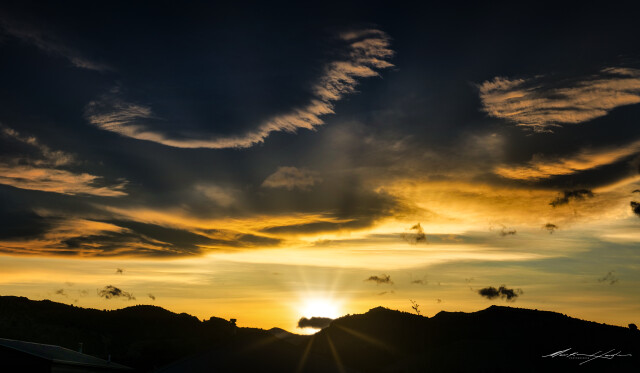 Clouds at Sunset 2