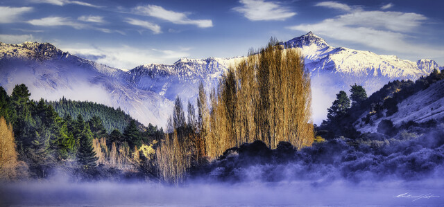 Albert Town River Fog 