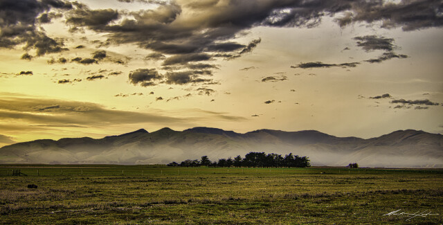 Port Hills, Sunset