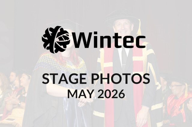 Stage Photos - Wintec Graduation May 2026