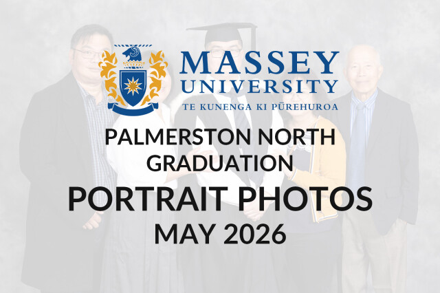 Portrait Photos - Massey Graduation May 2026