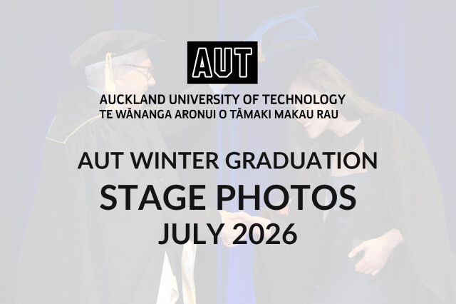 Stage Photos - AUT Winter Graduation July 2026