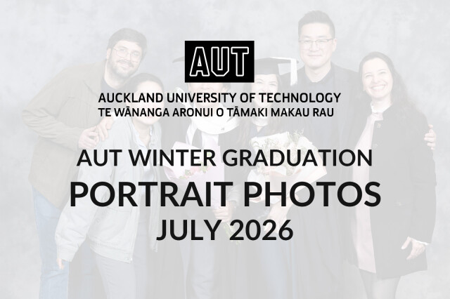 Portrait Photos - AUT Winter Graduation July 2026