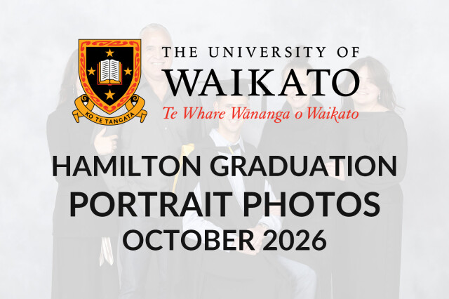 Portrait Photos - Waikato Graduation October 2026