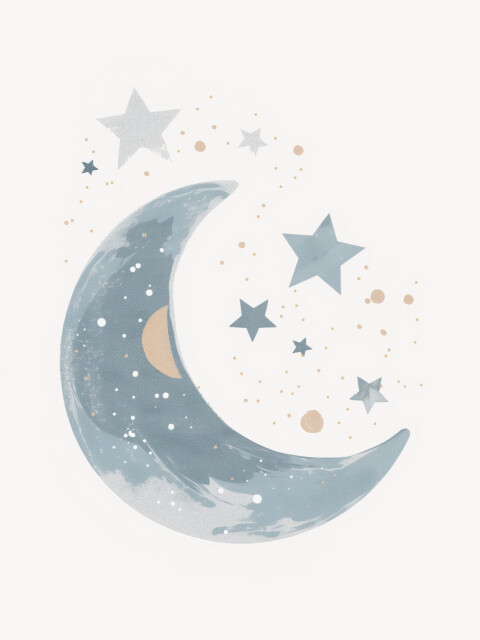 Moon and Stars