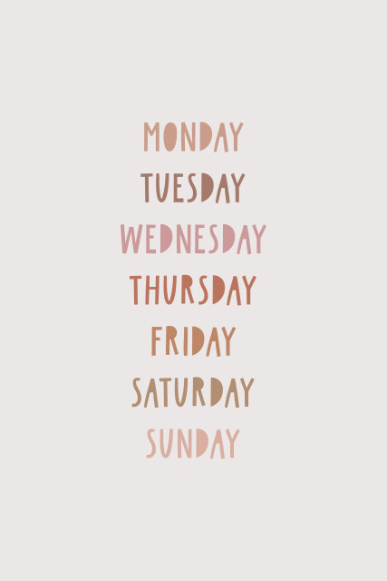 Days of the Week