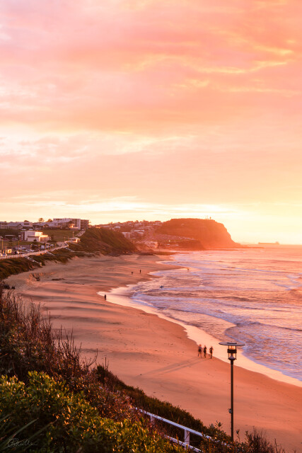 Merewether to Bar Beach Sunrise
