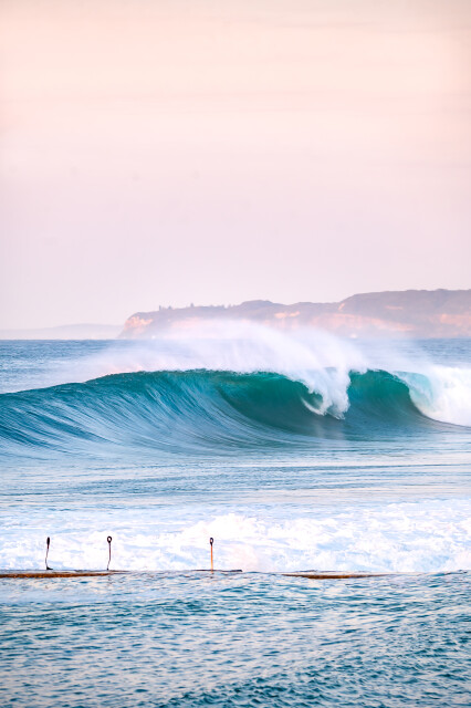 Newcastle Beach Wave