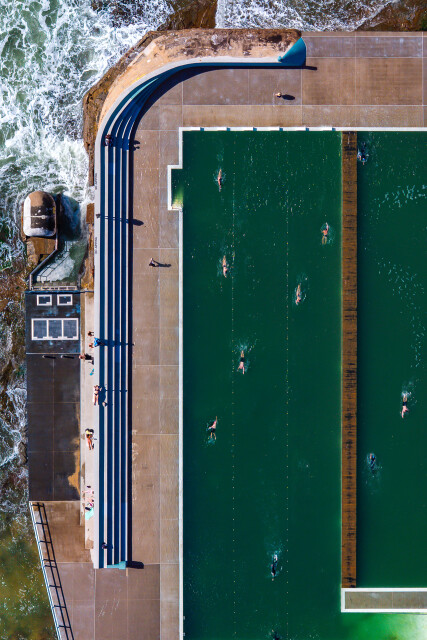 Ocean Baths Swimmers