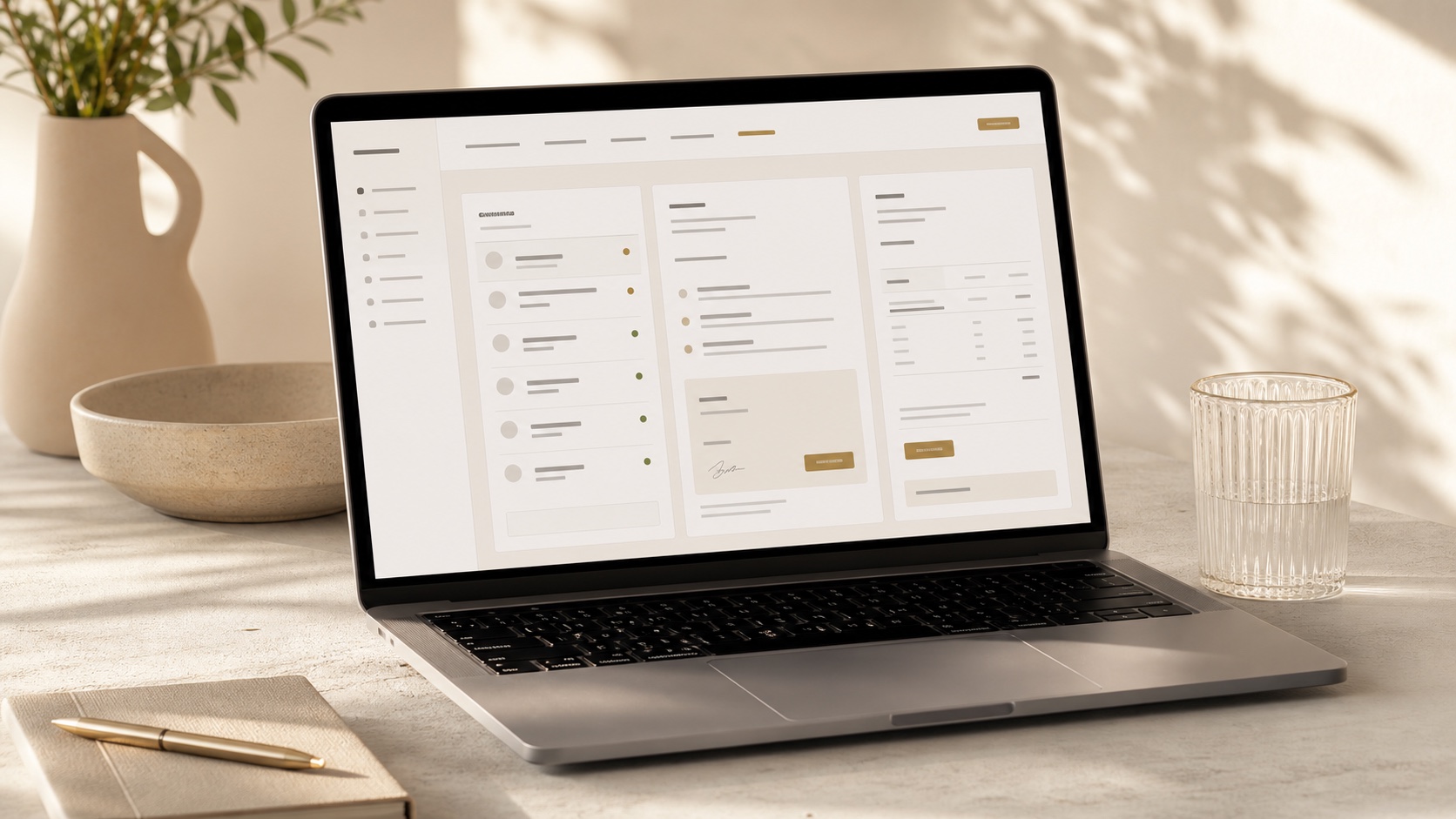 One system that holds together — Queensberry Workspace - webdesigners practice