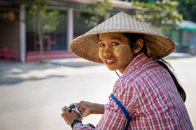 Myanmar Street Seller