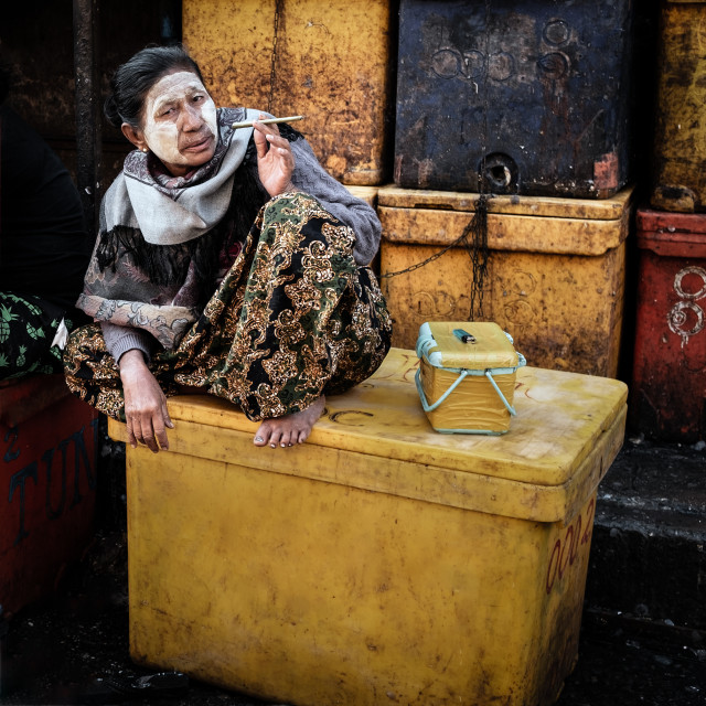 Fish Market Worker