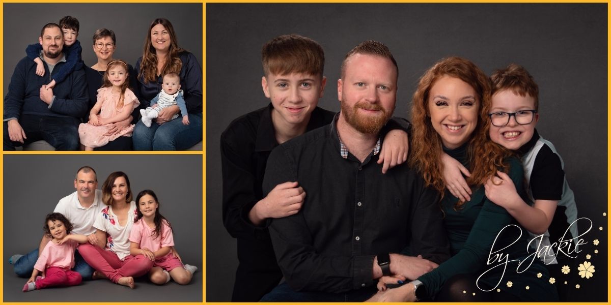 Family Portraits by Babies By Jackie