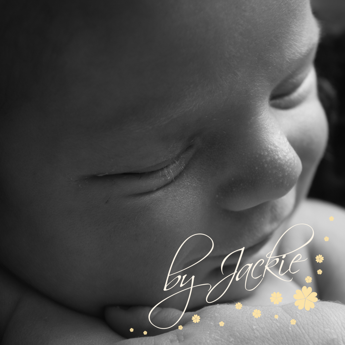 Macro image of newborn baby lips by Babies By Jackie, York, North Yorkshire, UK