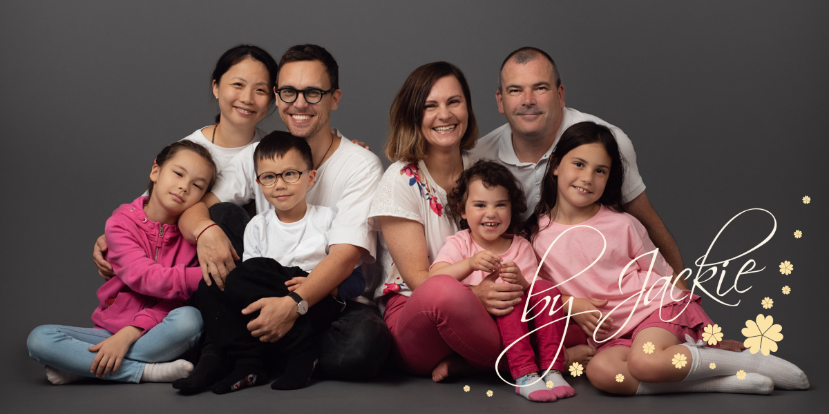 Family portrait with toddlers Family portrait by Babies By Jackie Photography, specialist family photographer in York, Leeds, Harrogate