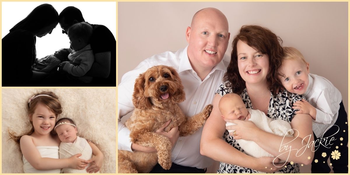 First family portraits