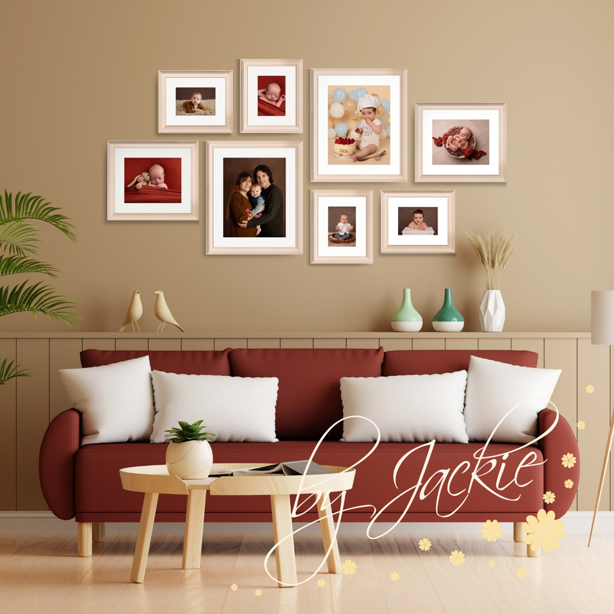 Scatter Gallery - Framed Portraits - Babies By Jackie