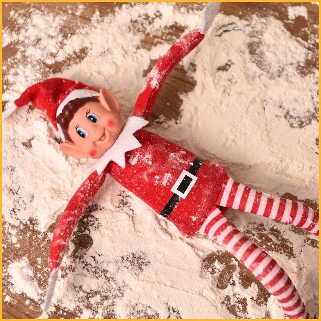 Elf Snow Angel