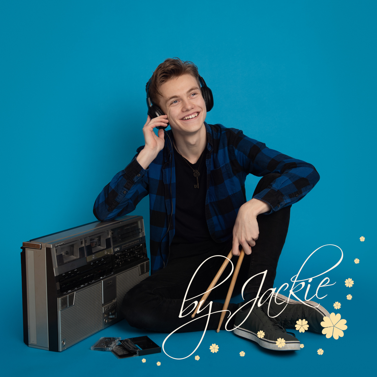 Teen Musician Portrait by Babies by Jackie Photography