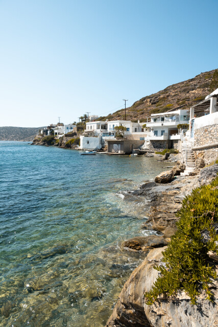 Waterfront / Amorgos Greece (V)
