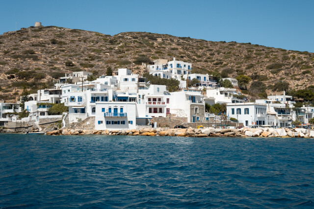 White Brown & Blue / Amorgos Greece