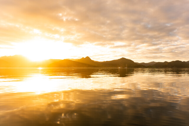 Sunrise Port Fitzroy / New Zealand
