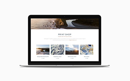 Picture of Gemma Chapmans example website built in Workspace