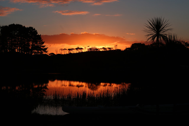 Sunset Lake Ngatu