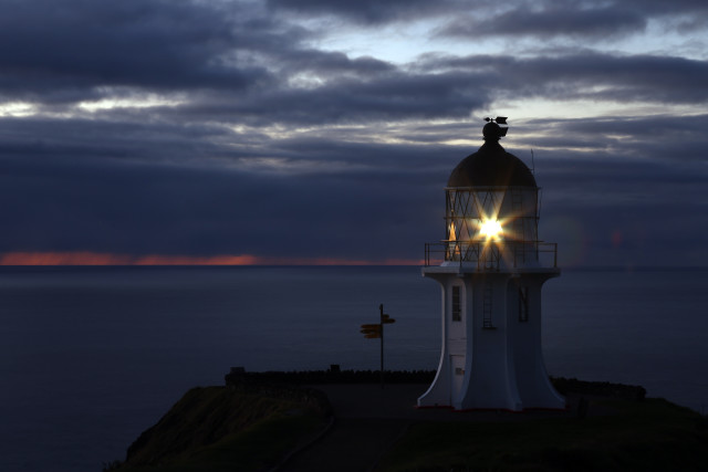 Cape Reinga on dusk
