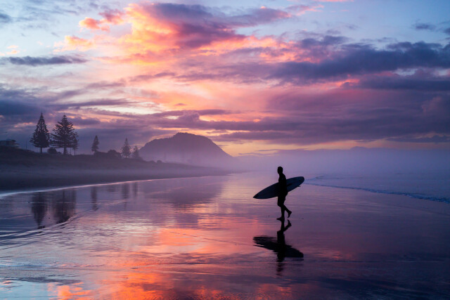Sunset Surfer