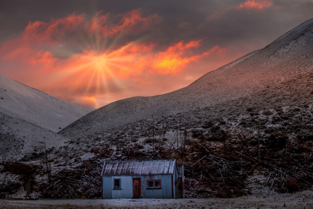 Fowlers Pass Sunset