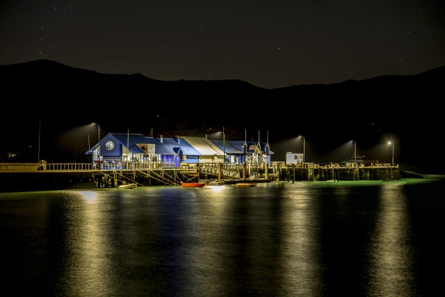 Akaroa Wharf ( award winning photo  )