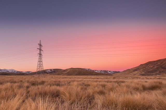 Evening glow