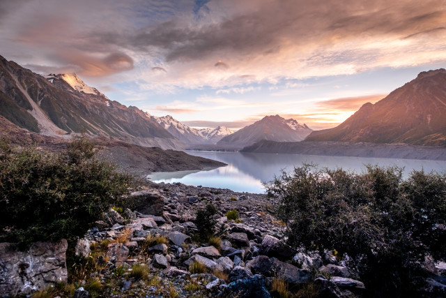 Sunrise Aoraki/Mt Cook National Park