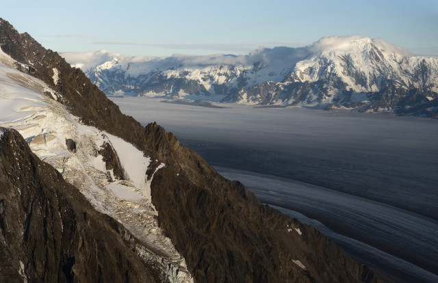 Looking across to Mount Saint Elias - Alaska