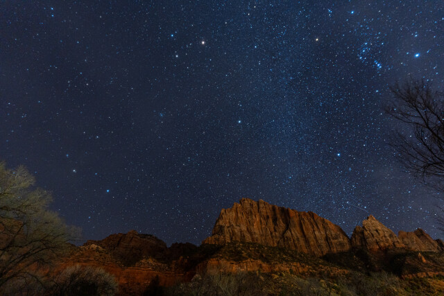 The Watchman After Dark - Zion NP