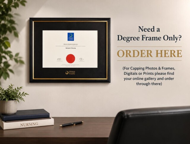 Otago Polytech Degree Frame - ORDER HERE