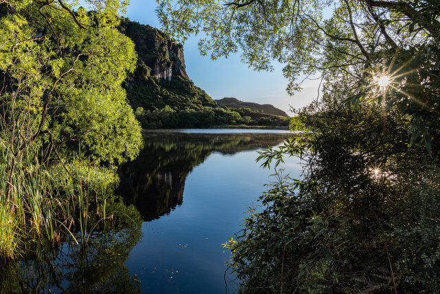 Diamond Lake Reflection