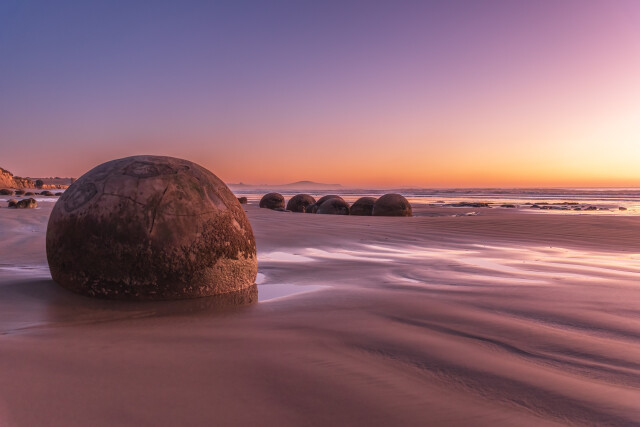 Moeraki Boulders Morning