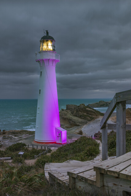 Lighthouse light show