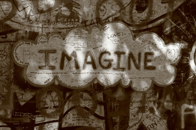  Lennon Wall, Monument in Prague, Czechia