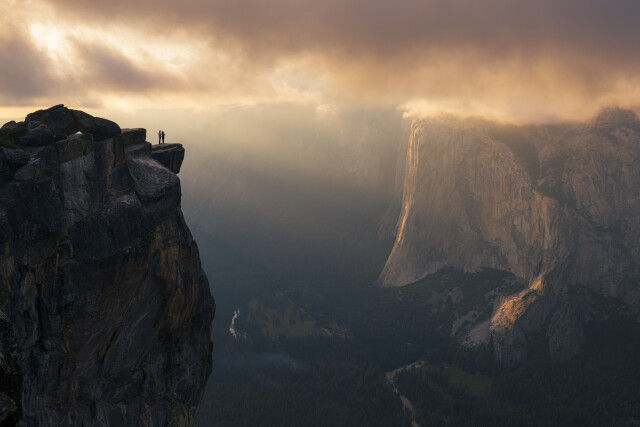 Taft Point Sunset