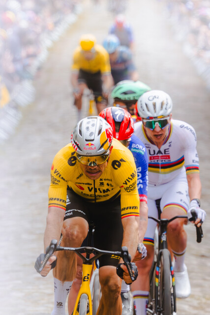 Wout leading the Arenberg - 2026 